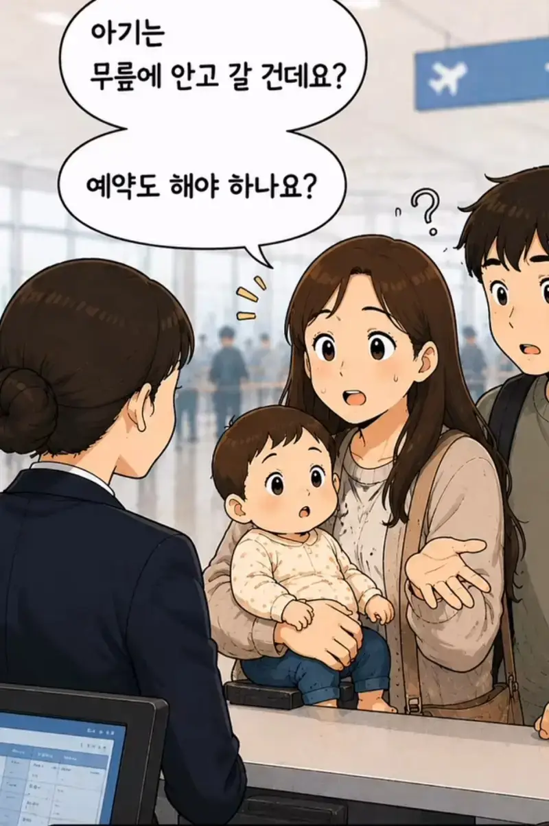지상직 승무원이 겪은 황당한 일: 애는 공짜라 예약 안했는데요의 내용을 보여주는 이미지 관련 이미지 3