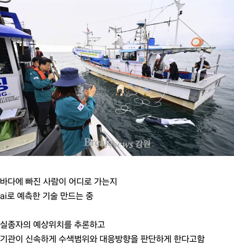 속초 앞바다에 마네킹 60개 던지는 이유의 내용을 보여주는 이미지