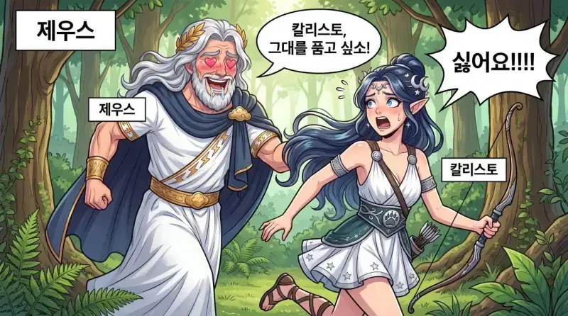 그리스 로마 신들 인성 수준의 내용을 보여주는 이미지