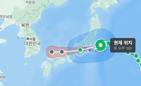 갑자기 한국으로 오겠다고 하는 찬홈의 내용을 보여주는 이미지