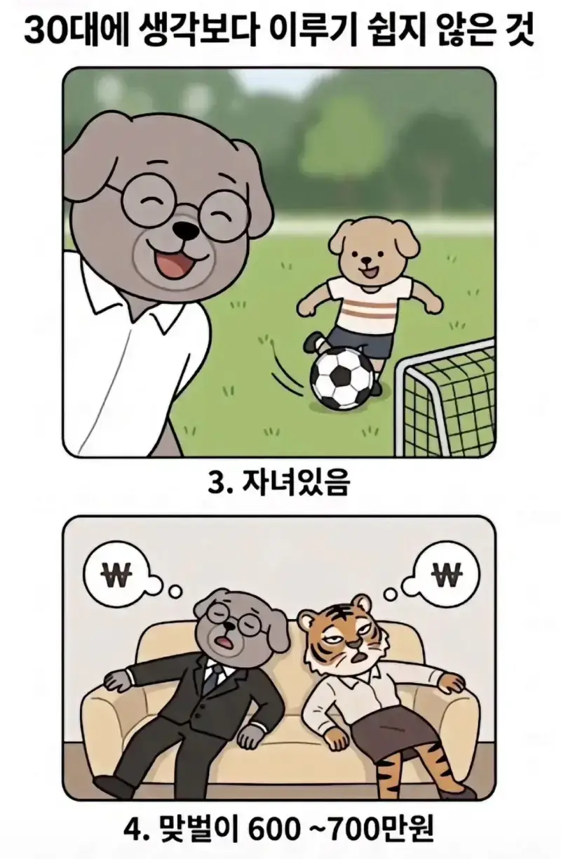 30대에 생각보다 이루기 쉽지 않은 것들의 내용을 보여주는 이미지 관련 이미지 2