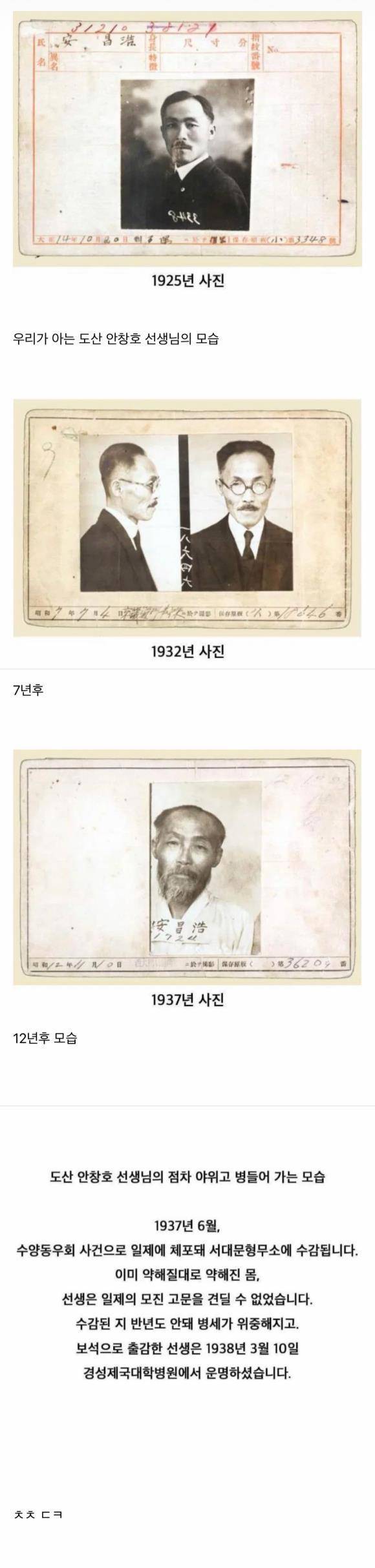 독립운동의 고단함을 보여주는 사진의 내용을 보여주는 이미지
