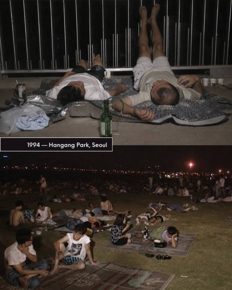한 여름에 밖에서 자던 한국인들의 내용을 보여주는 이미지 관련 이미지 3