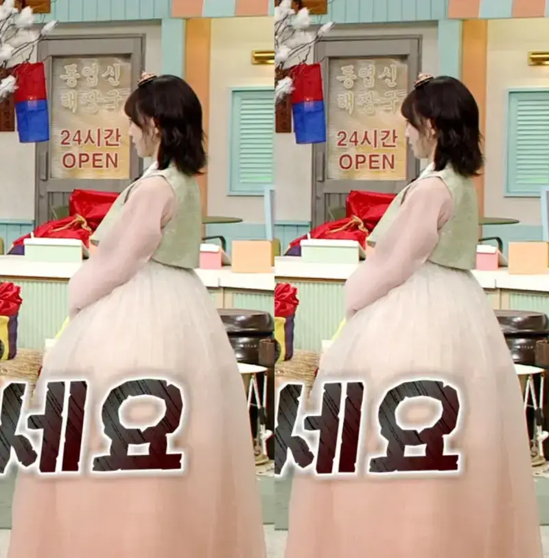제일 취향인 한복은? (놀토 태연 한복 시리즈)의 내용을 보여주는 이미지 관련 이미지 7