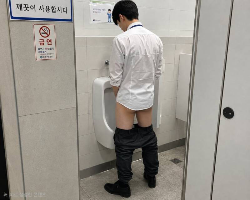 팬티를 발등까지 내리고 오줌 싸는 교생 논란의 내용을 보여주는 이미지 관련 이미지 2