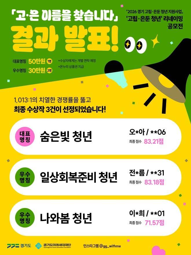 숨은빛 청년의 내용을 보여주는 이미지