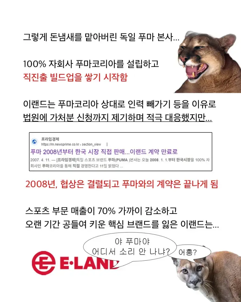 푸마가 유독 한국에서 인기 없는 이유의 내용을 보여주는 이미지 관련 이미지 3