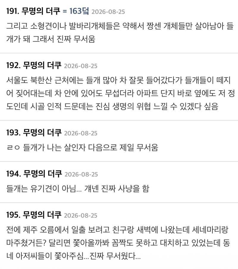 시골에서 런닝할때 필수 물품의 내용을 보여주는 이미지 관련 이미지 4