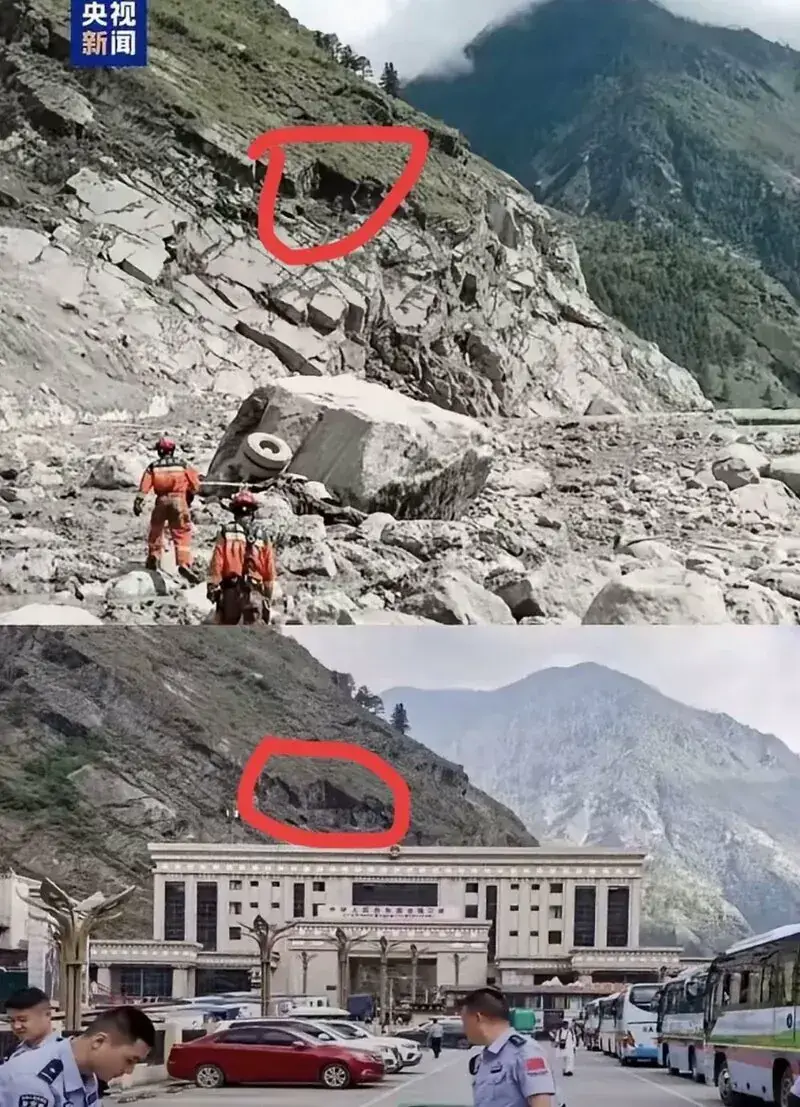 네팔 산사태 영향력 요약하는 사진 한 장의 내용을 보여주는 이미지