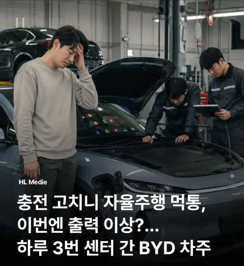 BYD 수리비가 비싼 이유의 내용을 보여주는 이미지