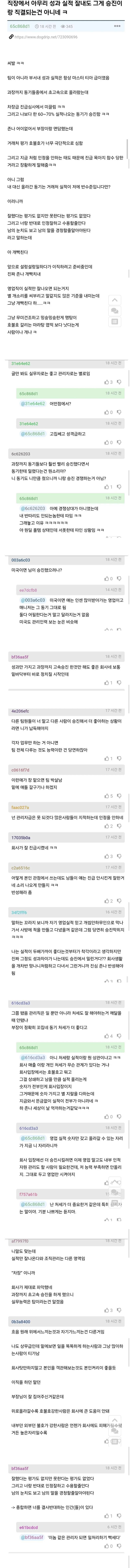 진급에서 떨어진 사람의 분노의 내용을 보여주는 이미지