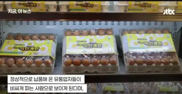 더 착한 계란에 난리난 유통 업계의 내용을 보여주는 이미지 관련 이미지 4