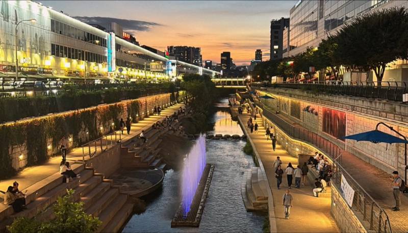 낭만적인 청계천의 내용을 보여주는 이미지 관련 이미지 18