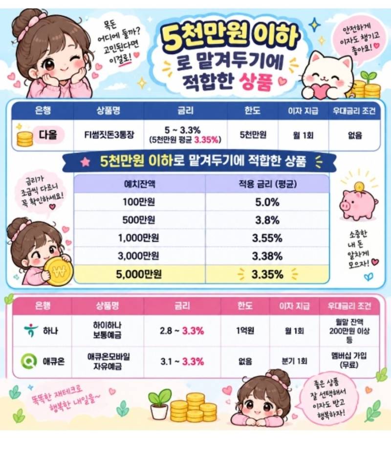 현시점 저축은행 파킹통장 3대장의 내용을 보여주는 이미지