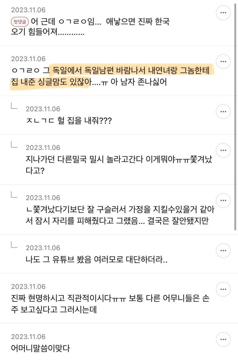 우리 엄마가 강조하는데 특히 외국 살면 절대 애 낳지 말래의 내용을 보여주는 이미지 관련 이미지 3