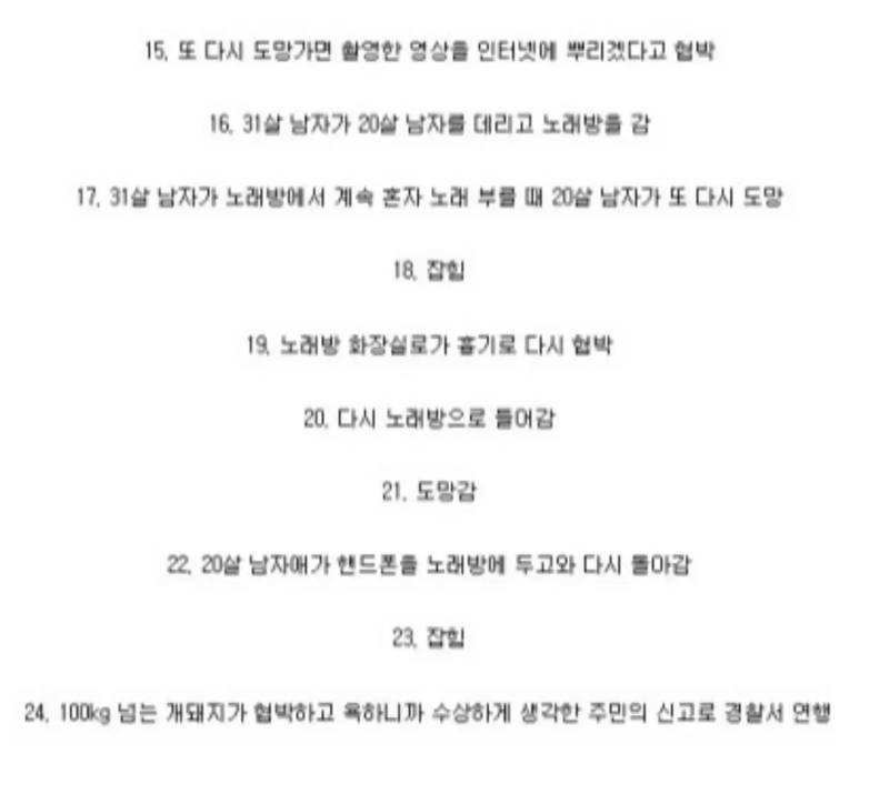 미저리 썰 (게이 ver.)의 내용을 보여주는 이미지 관련 이미지 3