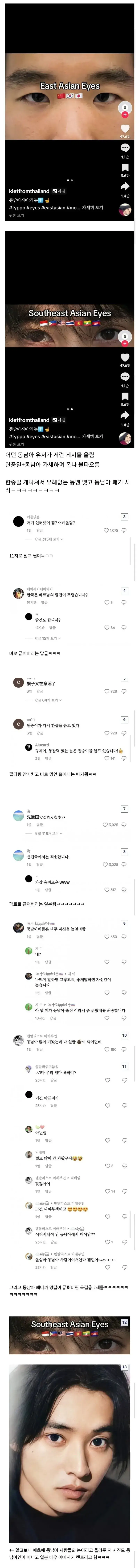 한중일 연합하여 동남아 팼던 사건의 내용을 보여주는 이미지