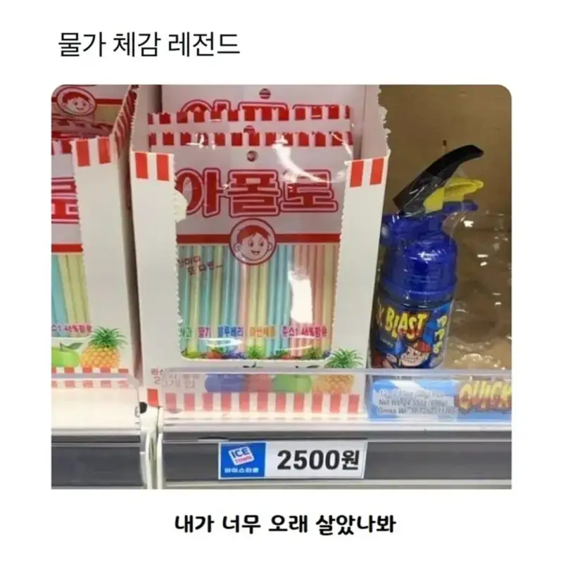 물가체감 확 들게 만드는 물건의 내용을 보여주는 이미지