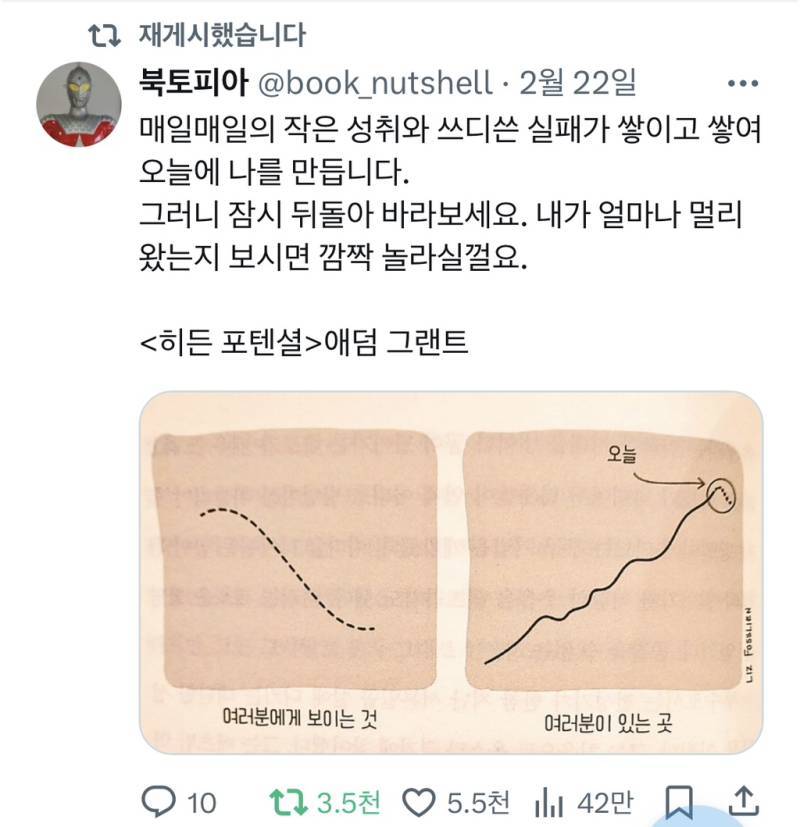 긍정의 힘을 믿고 있는 트윗 모음의 내용을 보여주는 이미지 관련 이미지 15