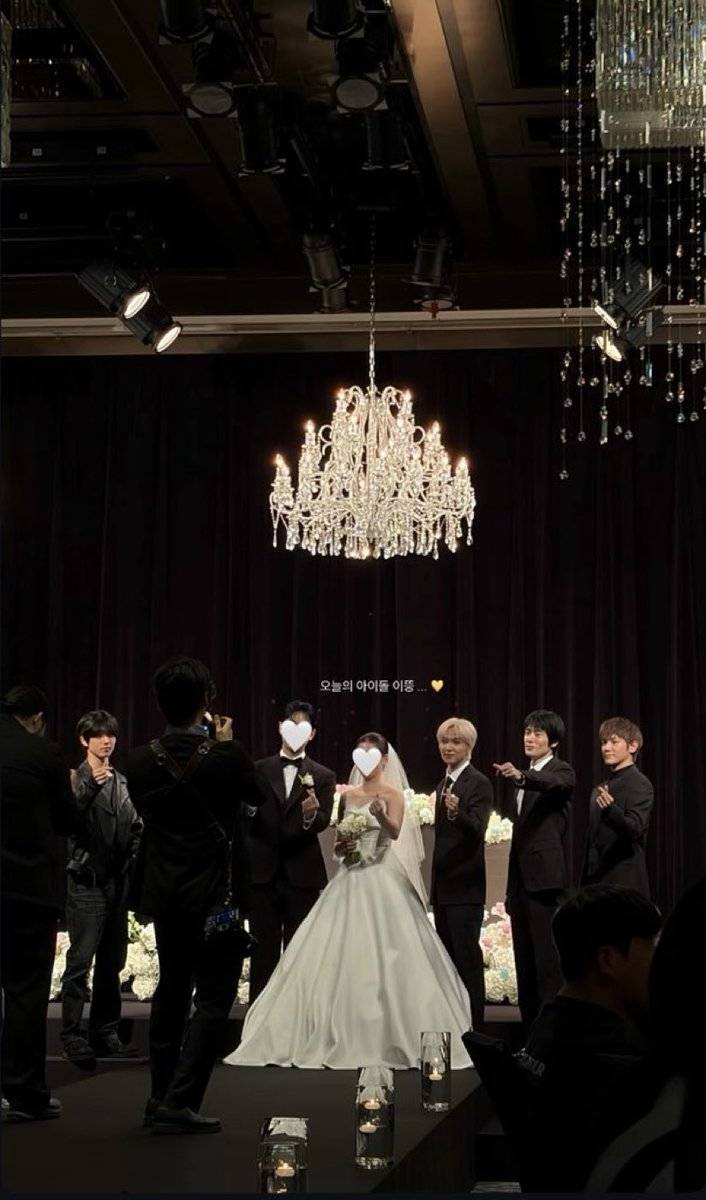 오늘 해찬 여동생 결혼식 간 엔시티의 내용을 보여주는 이미지