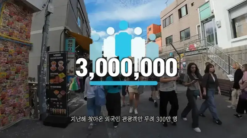 인구 320만 명의 도시에 외국인 관광객만 300만 명의 내용을 보여주는 이미지 관련 이미지 5