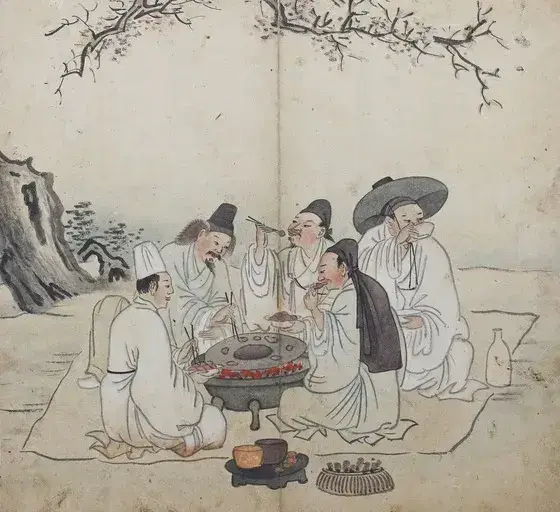 조선시대 야유회 풍속화의 내용을 보여주는 이미지 관련 이미지 3