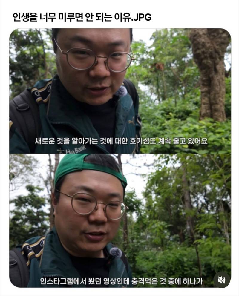 인생을 너무 미루면 안 되는 이유의 내용을 보여주는 이미지