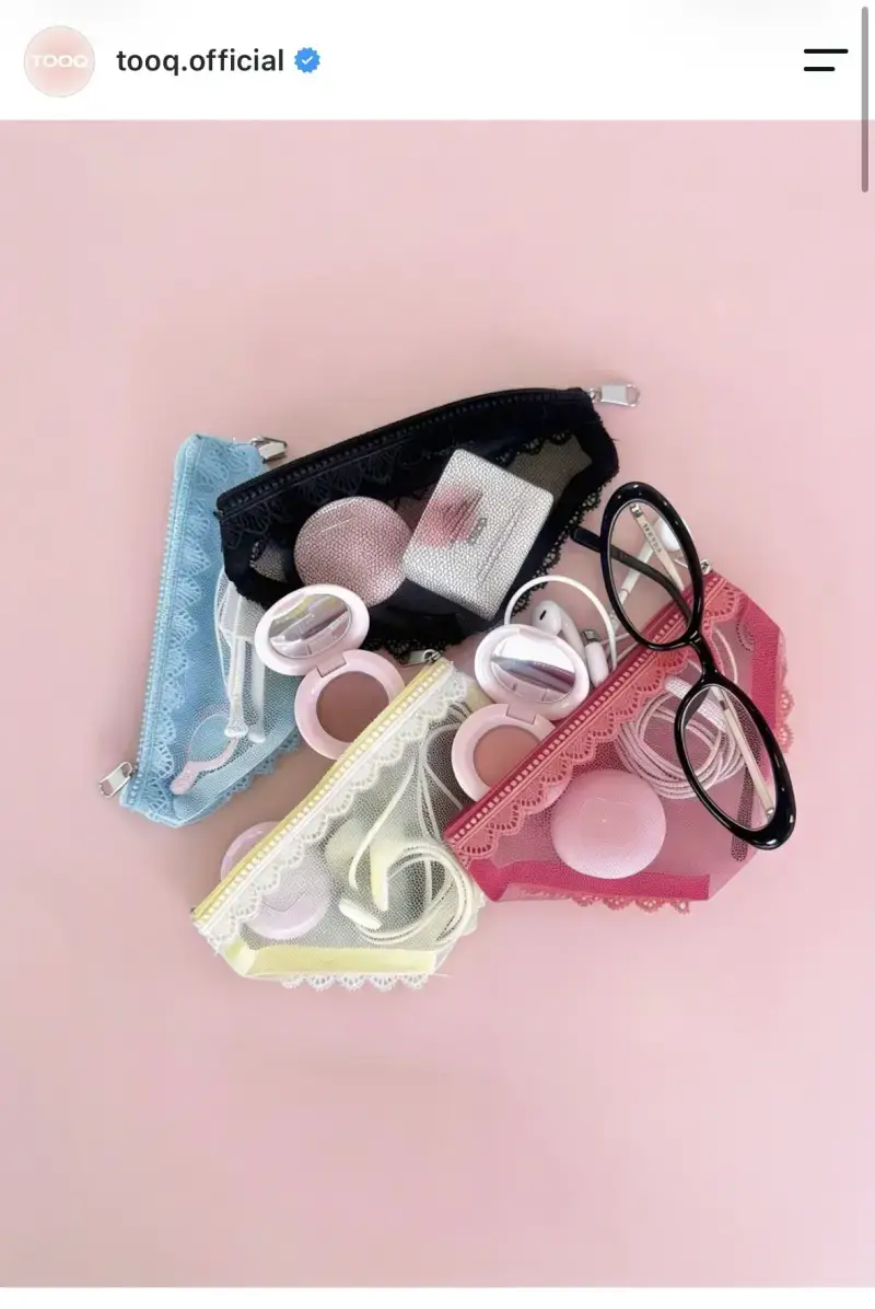 개미친(n) 사은품 파우치 갖고 온 국내 뷰티브랜드의 내용을 보여주는 이미지