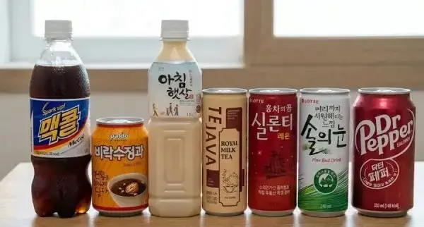 대한민국 호불호 강한 7대 음료수의 내용을 보여주는 이미지