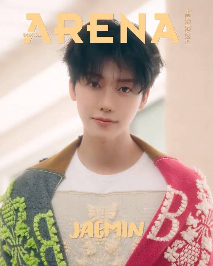 엔시티 재민 ARENA HOMME+ COVER WITH BARRIE의 내용을 보여주는 이미지