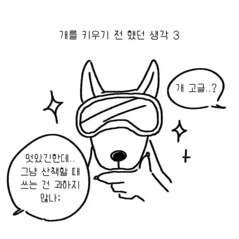 개를 키우기 전에 했던 생각의 내용을 보여주는 이미지 관련 이미지 5