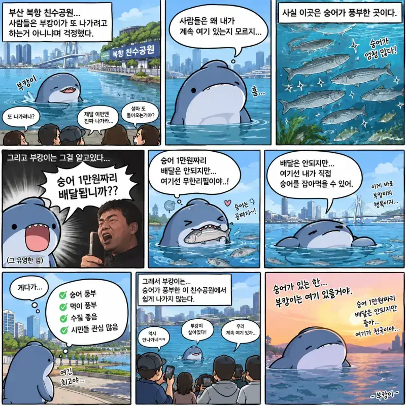 부캉이가 수로 안 나가는 이유에 대한 추측의 내용을 보여주는 이미지 관련 이미지 2