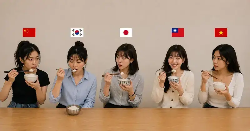 동아시아에서 한국만 다르다는 밥상 예절