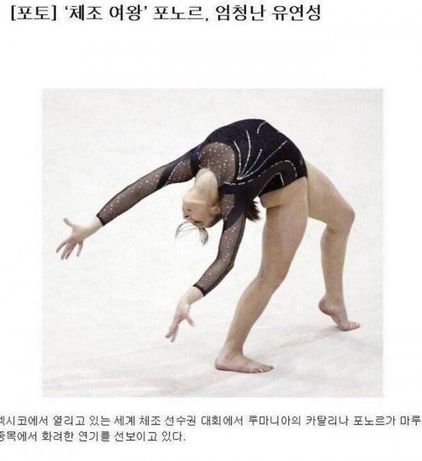 포노르 여왕의 엄청난 유연성 ㅗㅜㅑ의 내용을 보여주는 이미지