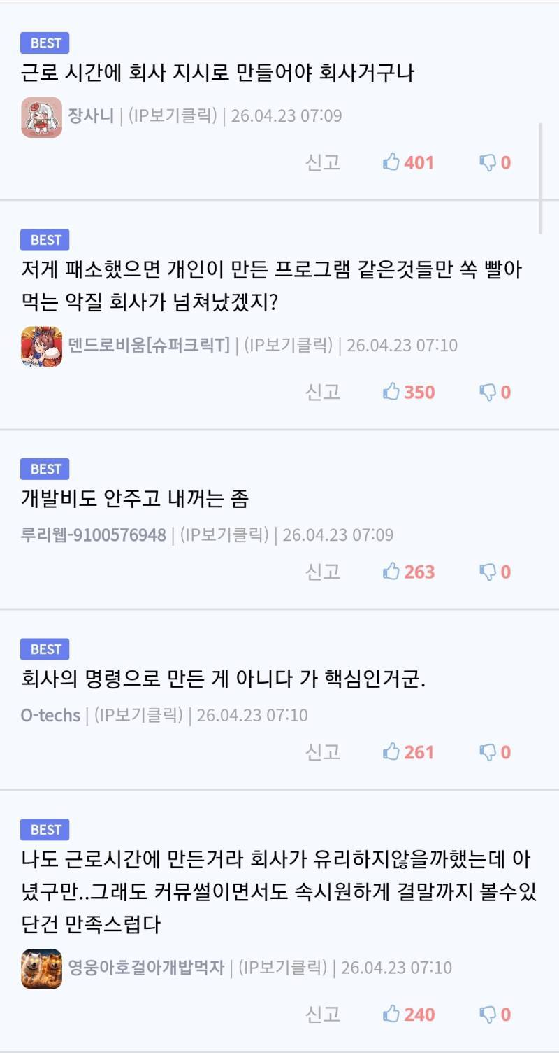 근무시간에 만들었다고 다 회사 재산이 아닙니다의 내용을 보여주는 이미지 관련 이미지 3