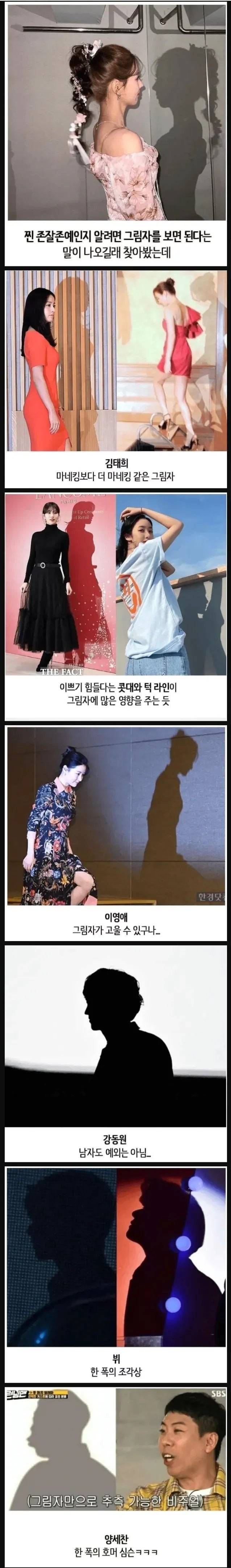 미남 미녀 구분하는법의 내용을 보여주는 이미지
