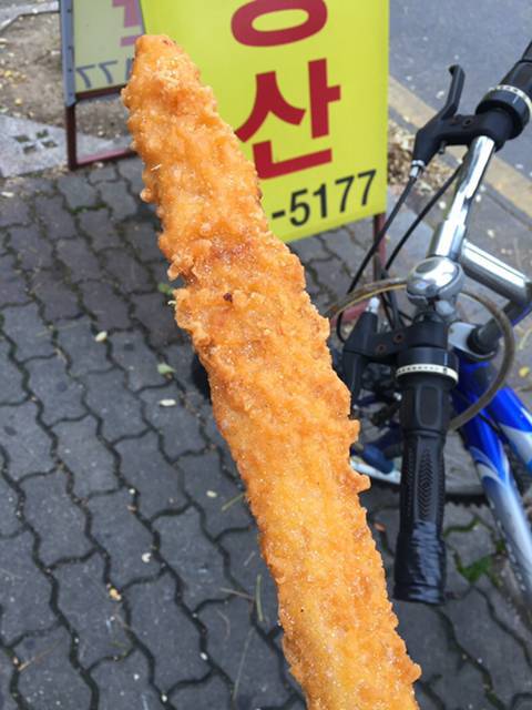 요즘은 잘 안 보이는 후라이드 닭꼬치의 내용을 보여주는 이미지 관련 이미지 3