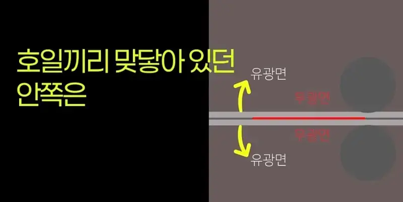 제조사 대표가 설명하는 알루미늄 호일 앞뒷면 차이의 내용을 보여주는 이미지 관련 이미지 13