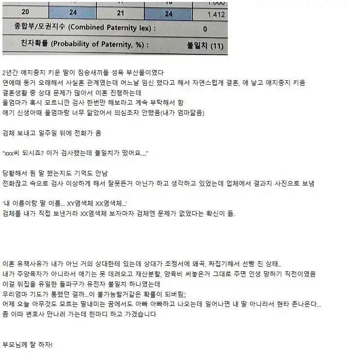 결혼 하지 마라의 내용을 보여주는 이미지