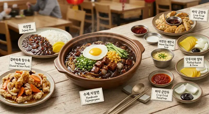 제미나이한테 메뉴판에 올릴 음식을 만들어 달라고 해봄의 내용을 보여주는 이미지 관련 이미지 3