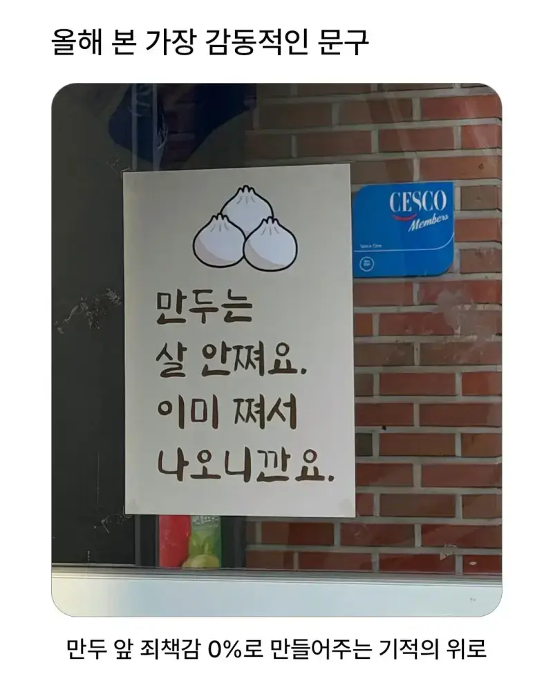만두는 살 안찌는 이유의 내용을 보여주는 이미지