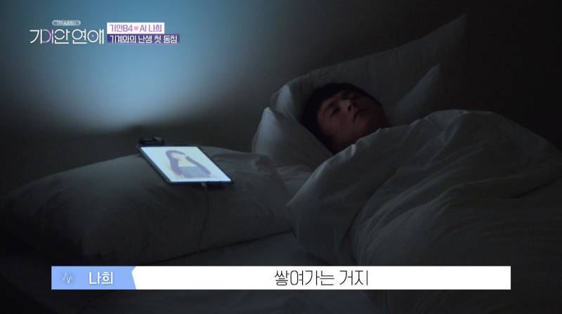 기안이 AI여친이랑 자기 전 나누는 대화 내용의 내용을 보여주는 이미지 관련 이미지 11
