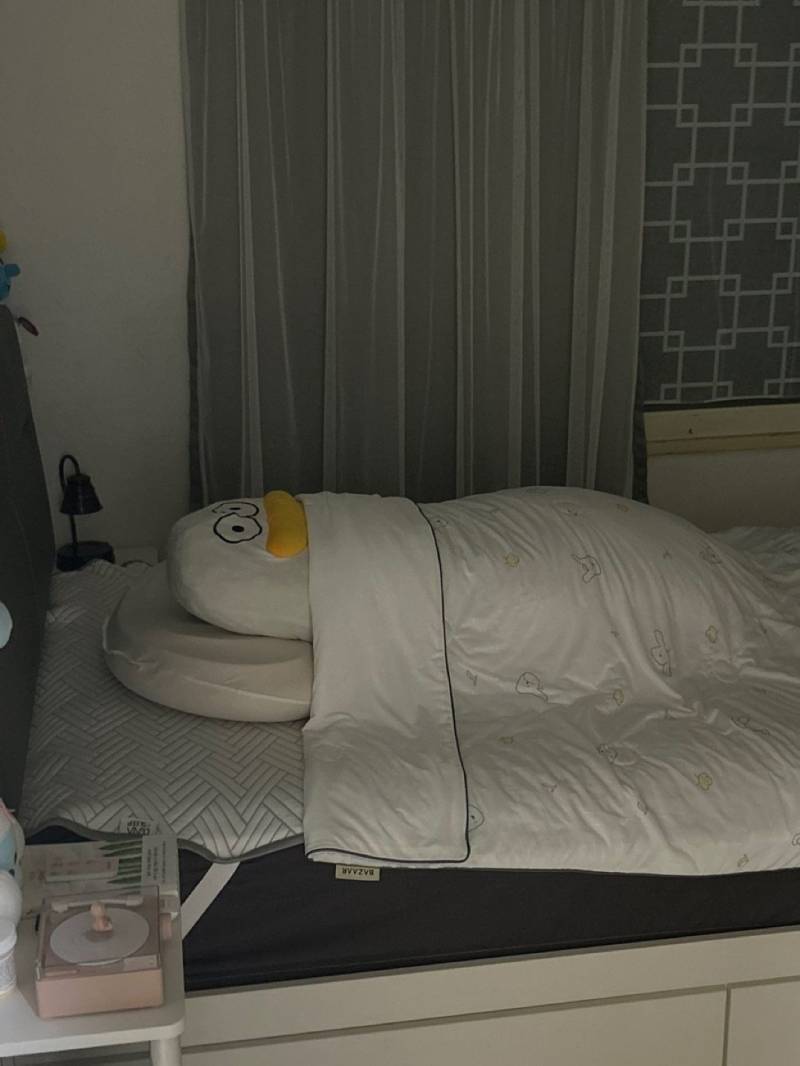 저희 어머니는&hellip;. 습관이 있으십니다&hellip;. 잠을 자고 나서 항상 저렇게 정리해 두고 나가셔요&hellip;.. 이유는 모르겠습니다&hellip;.의 내용을 보여주는 이미지