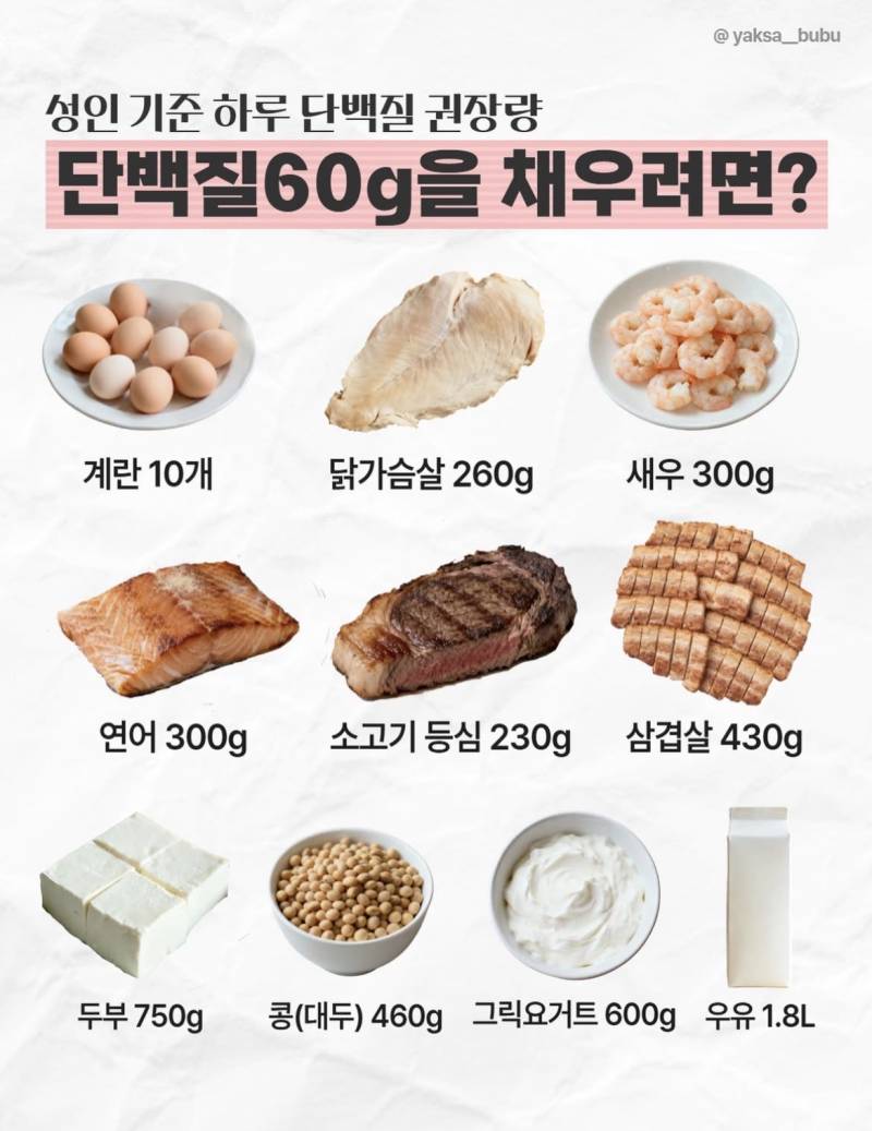 나는 하루에 적정량 단백질을 섭취하고 있을까? (식단 점검하기)의 내용을 보여주는 이미지 관련 이미지 4